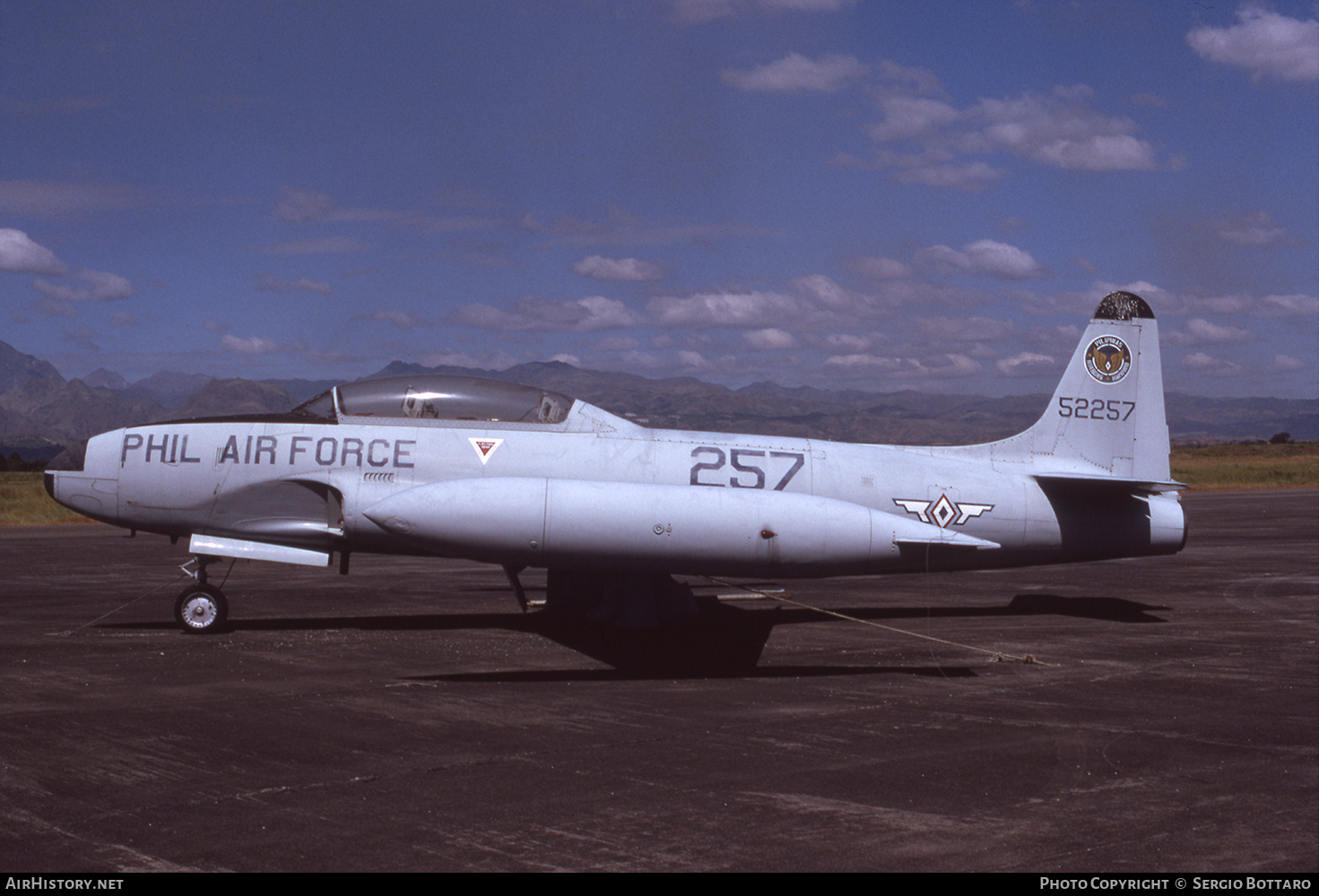 Aircraft Photo of 55-2257 | Lockheed T-33A | Philippines - Air Force | AirHistory.net #772259