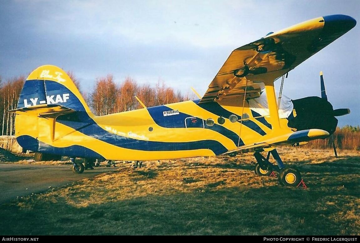 Aircraft Photo of LY-KAF | Antonov An-2 | AirHistory.net #772265