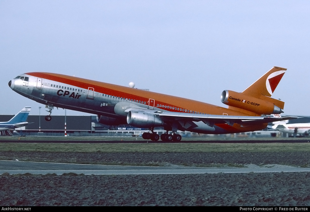 Aircraft Photo of C-GCPF | McDonnell Douglas DC-10-30 | CP Air | AirHistory.net #772291