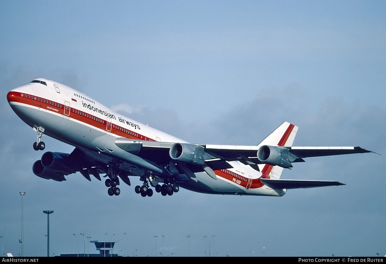 Aircraft Photo of PK-GSD | Boeing 747-2U3B | Garuda Indonesian Airways | AirHistory.net #772293