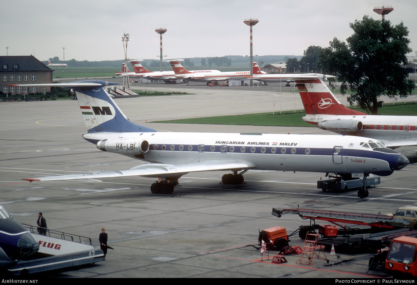 Aircraft Photo of HA-LBI | Tupolev Tu-134A-3 | Malév - Hungarian Airlines | AirHistory.net #772312
