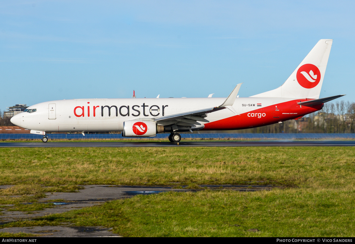 Aircraft Photo of SU-SAW | Boeing 737-8F2/BCF | Air Master | AirHistory.net #772326
