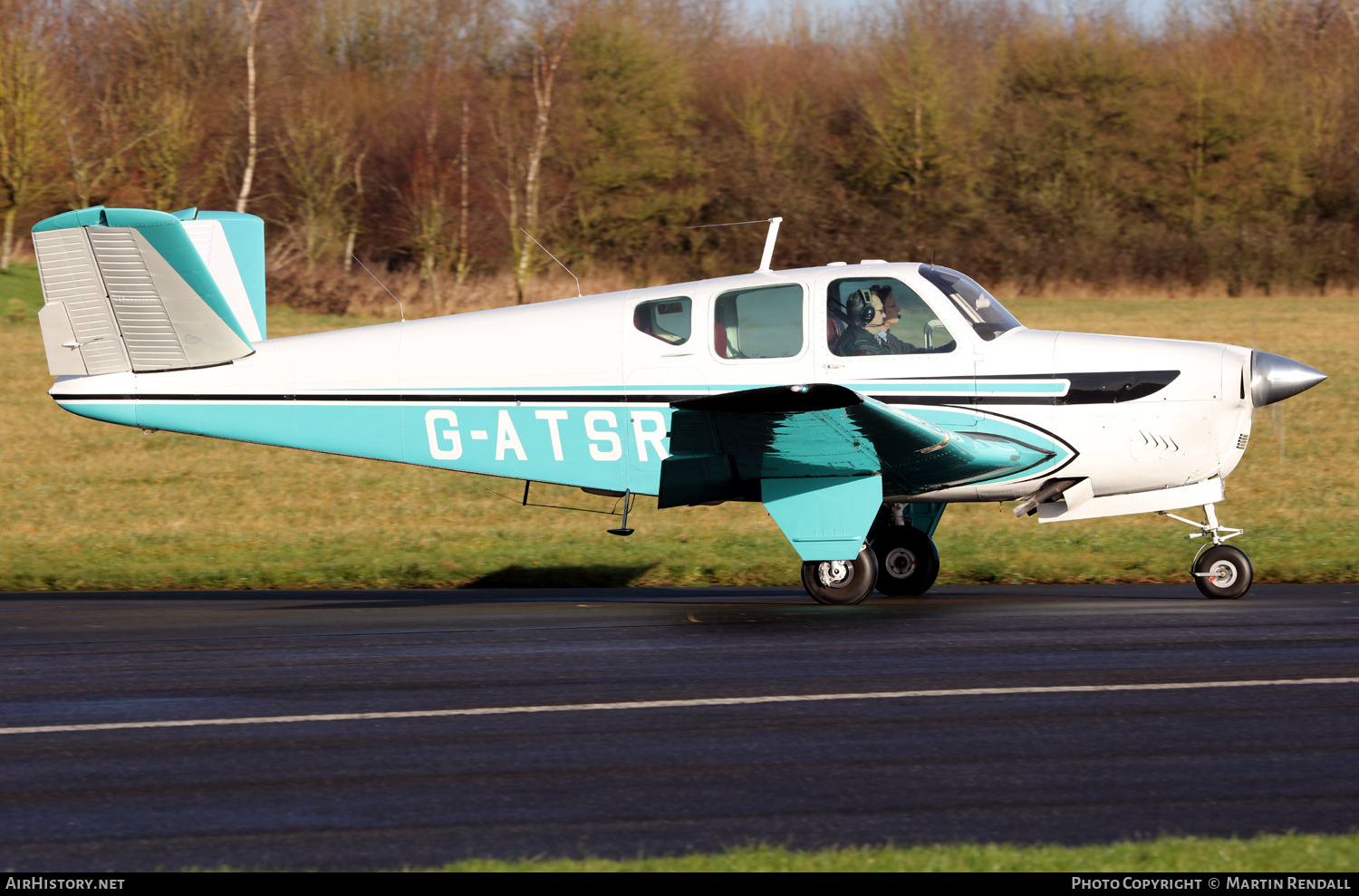 Aircraft Photo of G-ATSR | Beech M35 Bonanza | AirHistory.net #772327
