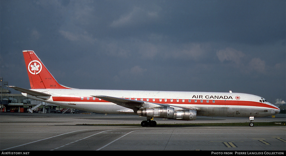 Aircraft Photo of CF-TJQ | Douglas DC-8-54CF Jet Trader | Air Canada | AirHistory.net #772329