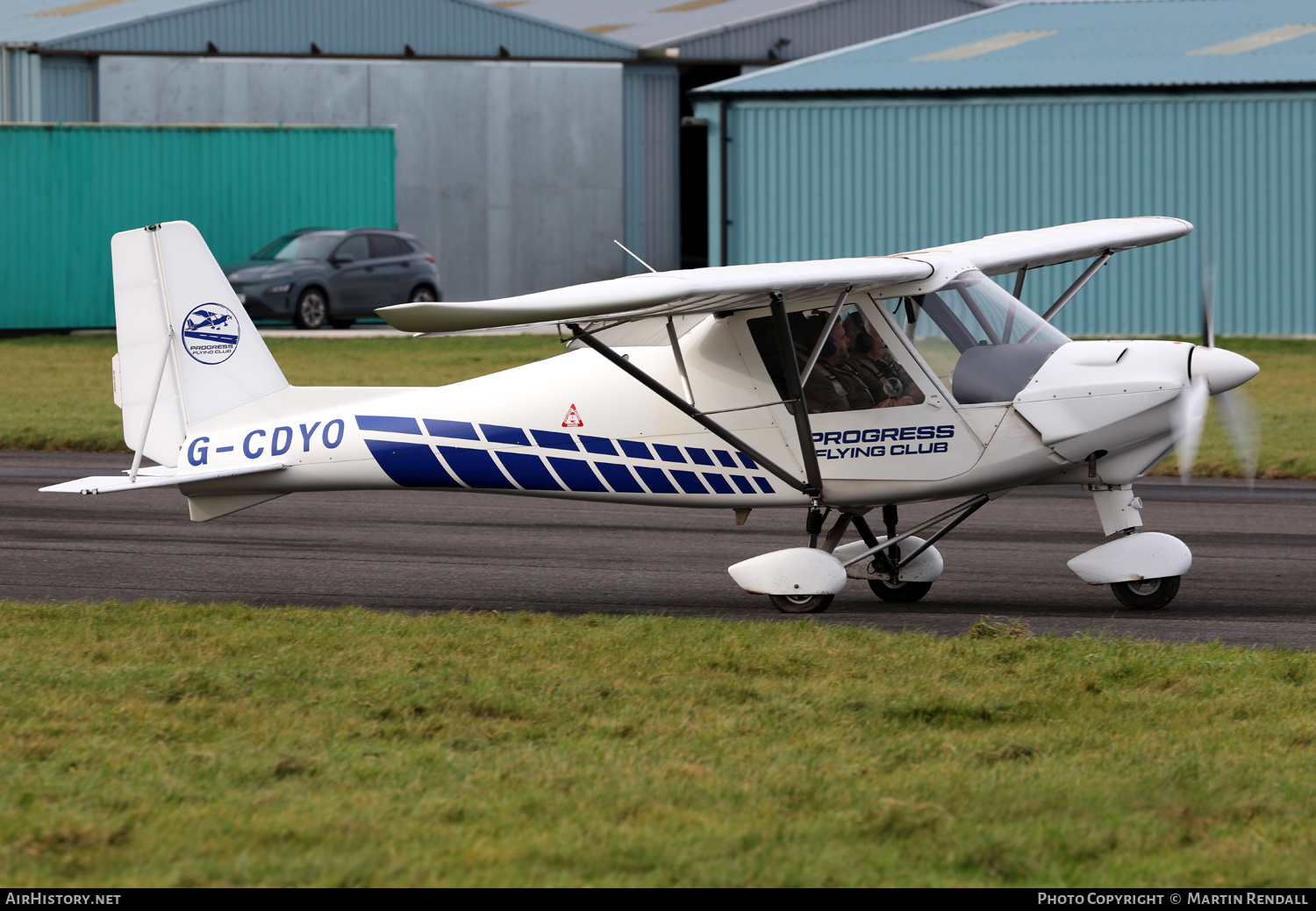 Aircraft Photo of G-CDYO | Comco Ikarus C42-FB80 | AirHistory.net #772342