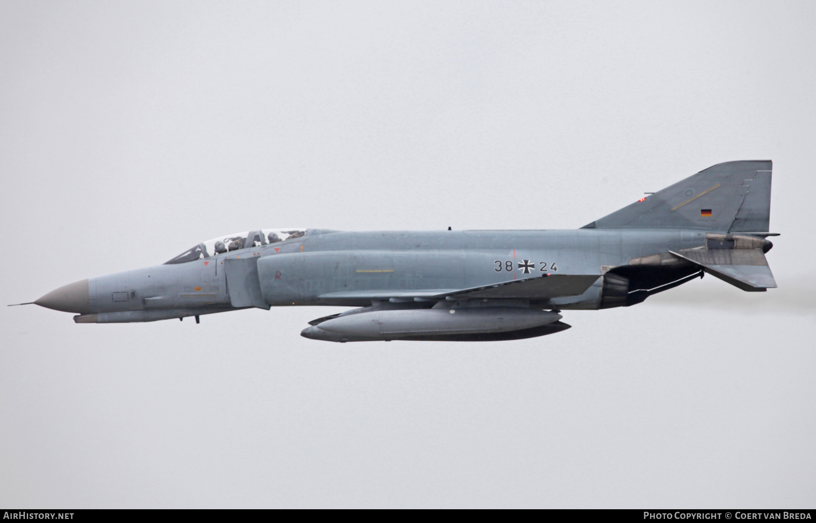 Aircraft Photo of 3824 | McDonnell Douglas F-4F Phantom II | Germany - Air Force | AirHistory.net #772354