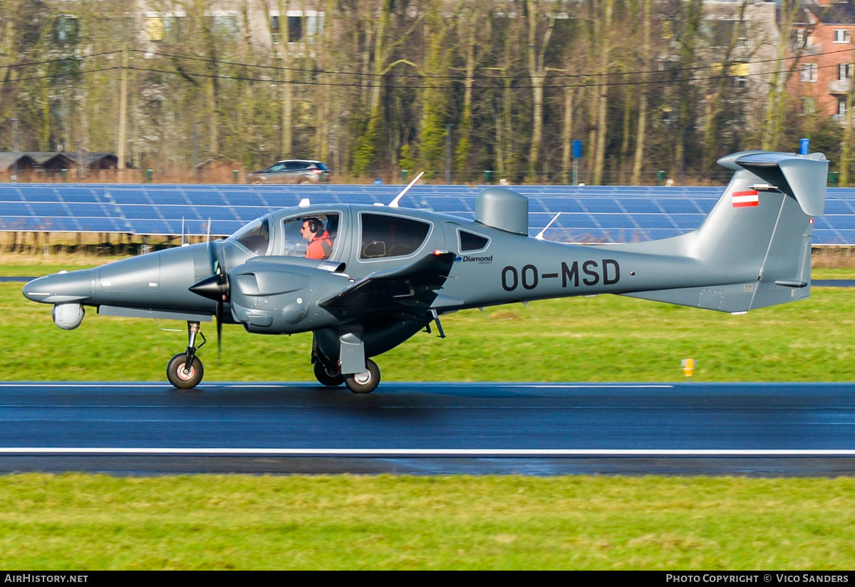 Aircraft Photo of OO-MSD | Diamond DA62 MPP | AirHistory.net #772367