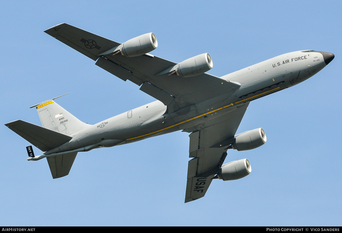 Aircraft Photo of 60-0316 / 00316 | Boeing KC-135R Stratotanker | USA - Air Force | AirHistory.net #772375