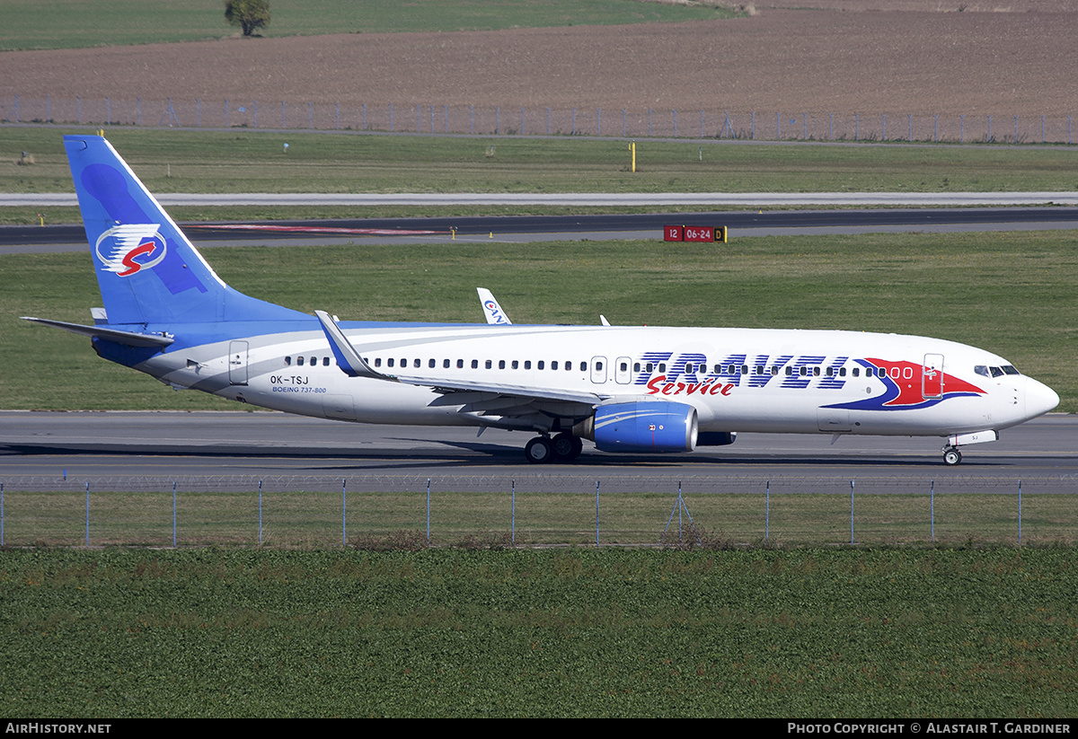Aircraft Photo of OK-TSJ | Boeing 737-8AS | Travel Service | AirHistory.net #772377