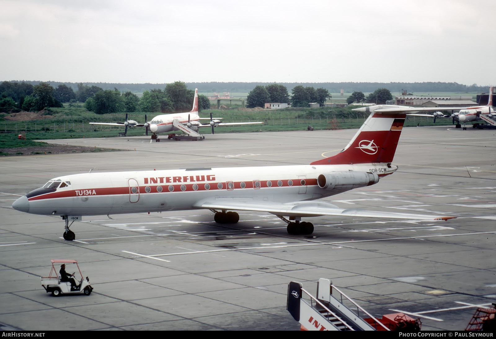 Aircraft Photo of DDR-SCW | Tupolev Tu-134AK | Interflug | AirHistory.net #772390