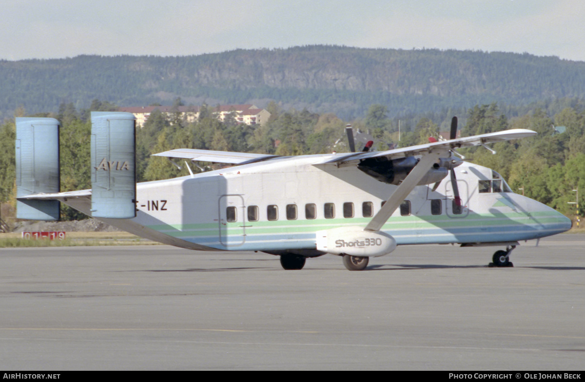 Aircraft Photo of SE-INZ | Short 330-200 | Avia | AirHistory.net #772393