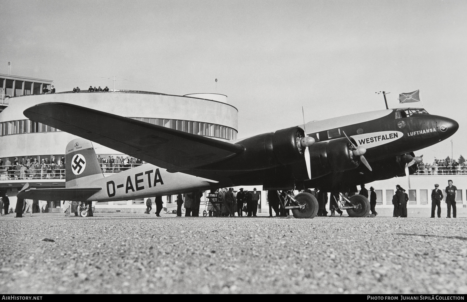 Aircraft Photo of D-AETA | Focke-Wulf Fw 200A (V-2) | Deutsche Luft Hansa | AirHistory.net #772400