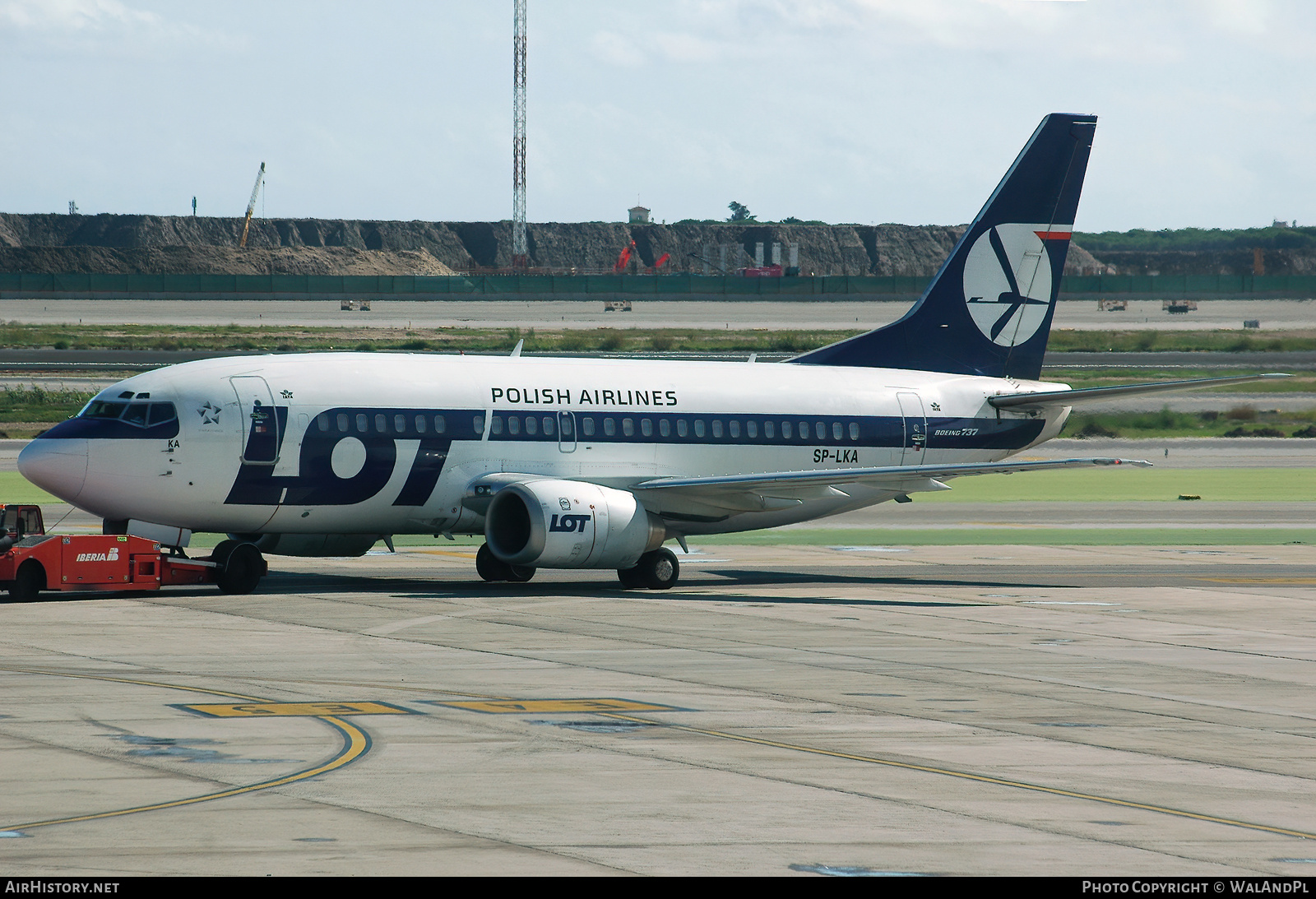 Aircraft Photo of SP-LKA | Boeing 737-55D | LOT Polish Airlines - Polskie Linie Lotnicze | AirHistory.net #772402