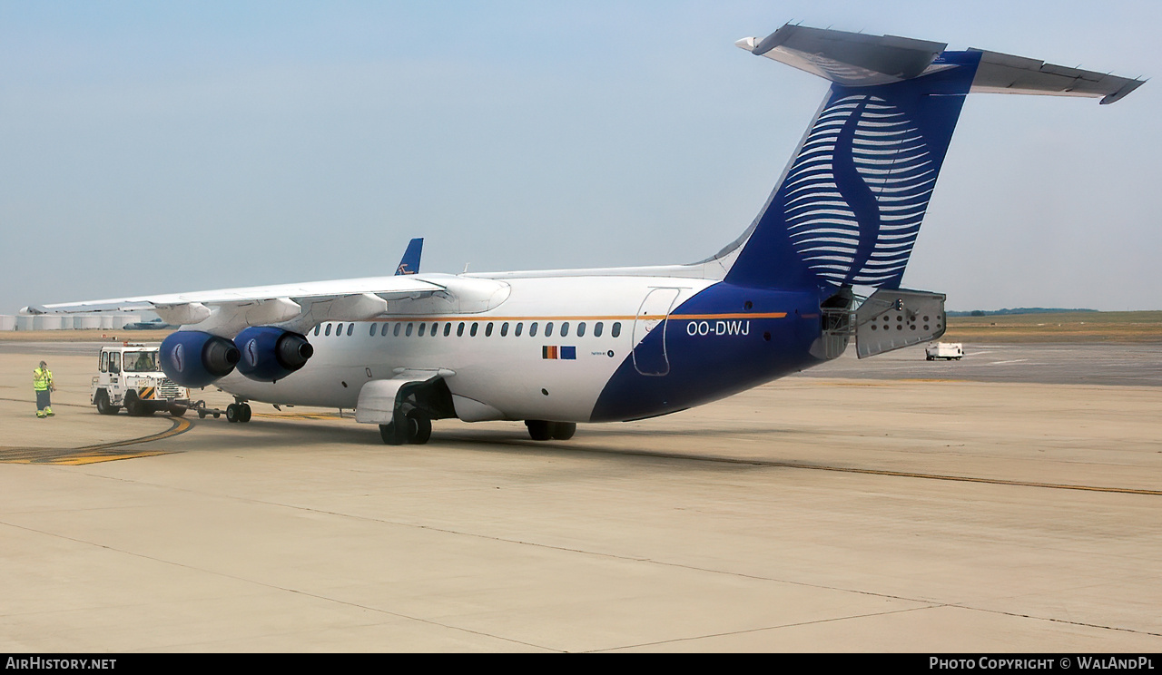 Aircraft Photo of OO-DWJ | British Aerospace Avro 146-RJ100 | SN Brussels Airlines | AirHistory.net #772410