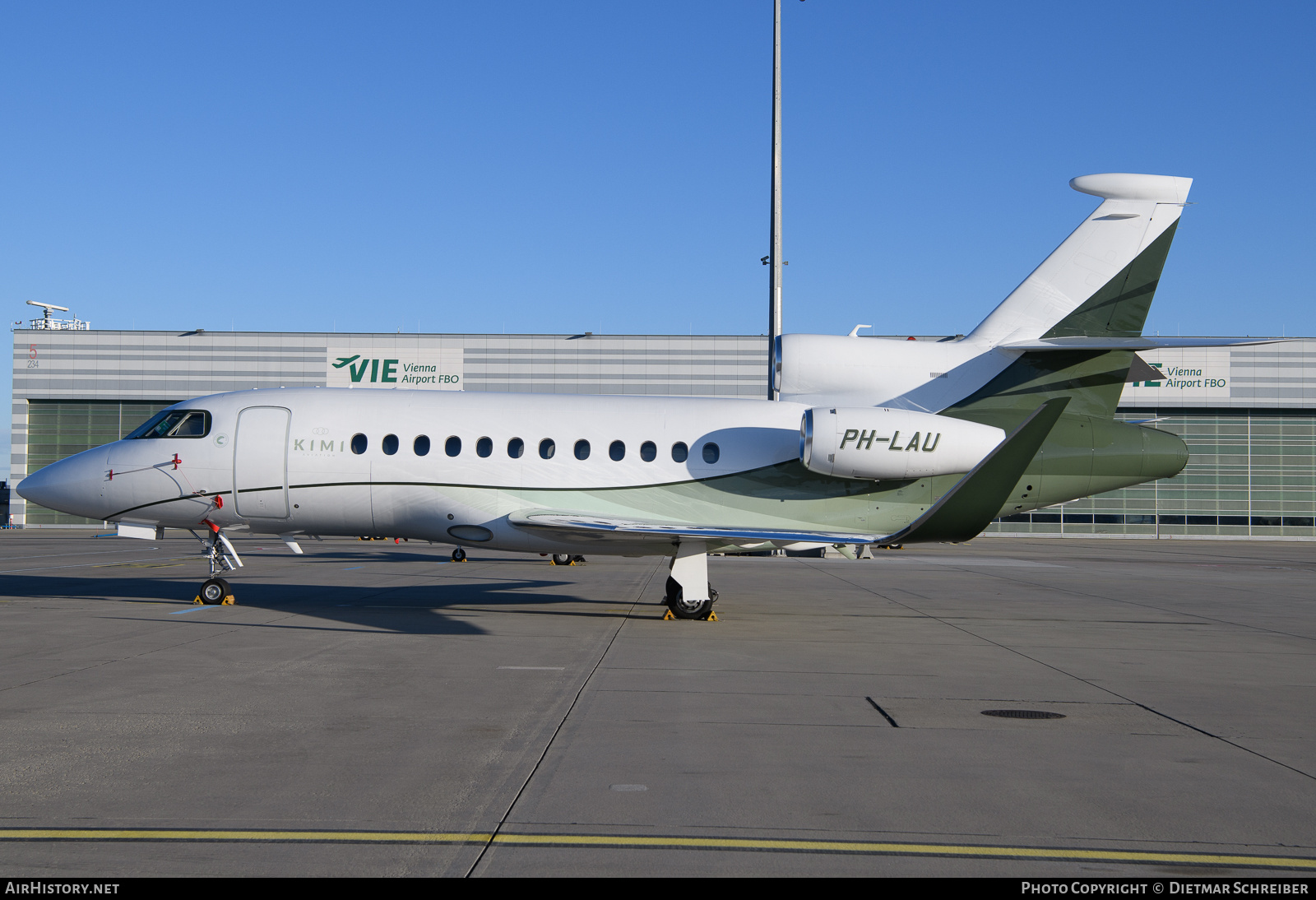 Aircraft Photo of PH-LAU | Dassault Falcon 900EX | KiMi Aviation | AirHistory.net #772413