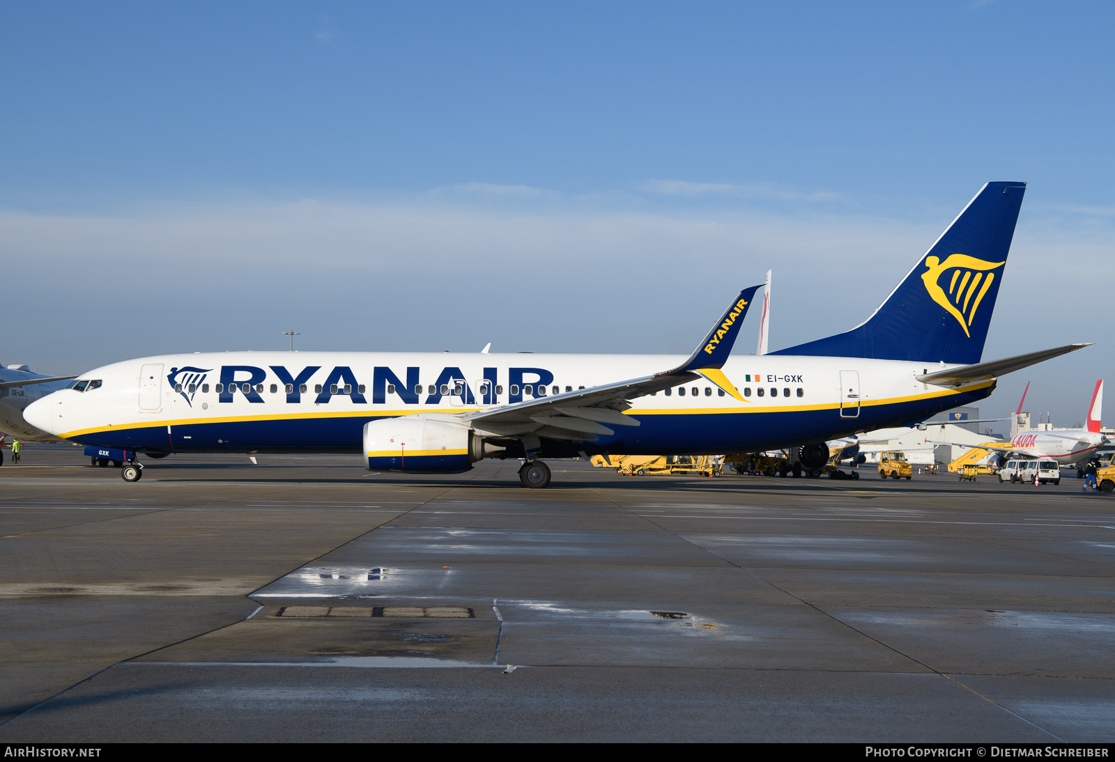 Aircraft Photo of EI-GXK | Boeing 737-800 | Ryanair | AirHistory.net #772426
