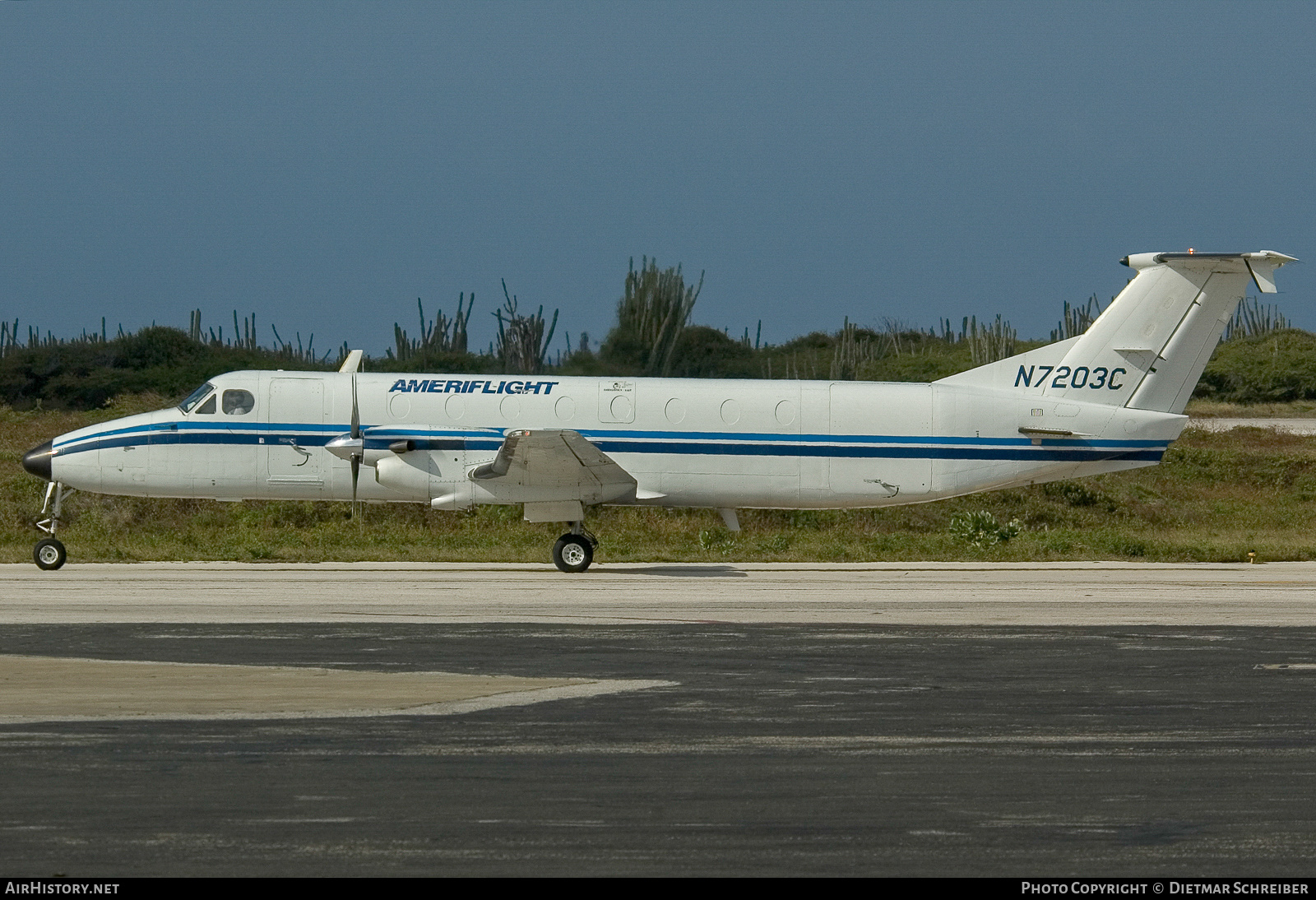 Aircraft Photo of N7203C | Beech 1900C | Ameriflight | AirHistory.net #772432