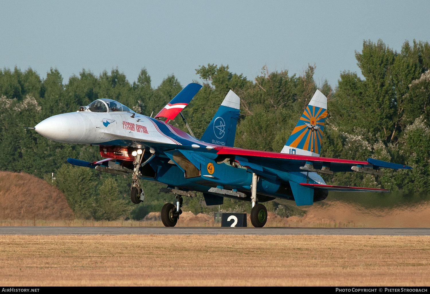 Aircraft Photo of 10 blue | Sukhoi Su-27 | Russia - Air Force | AirHistory.net #772475
