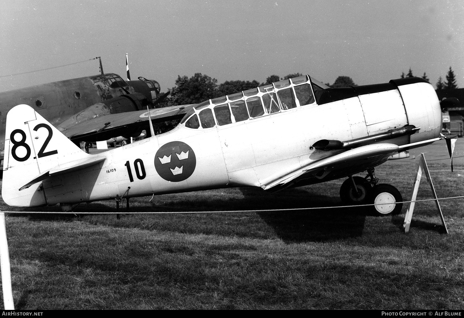 Aircraft Photo of 16109 | North American Sk16A | Sweden - Air Force | AirHistory.net #772484