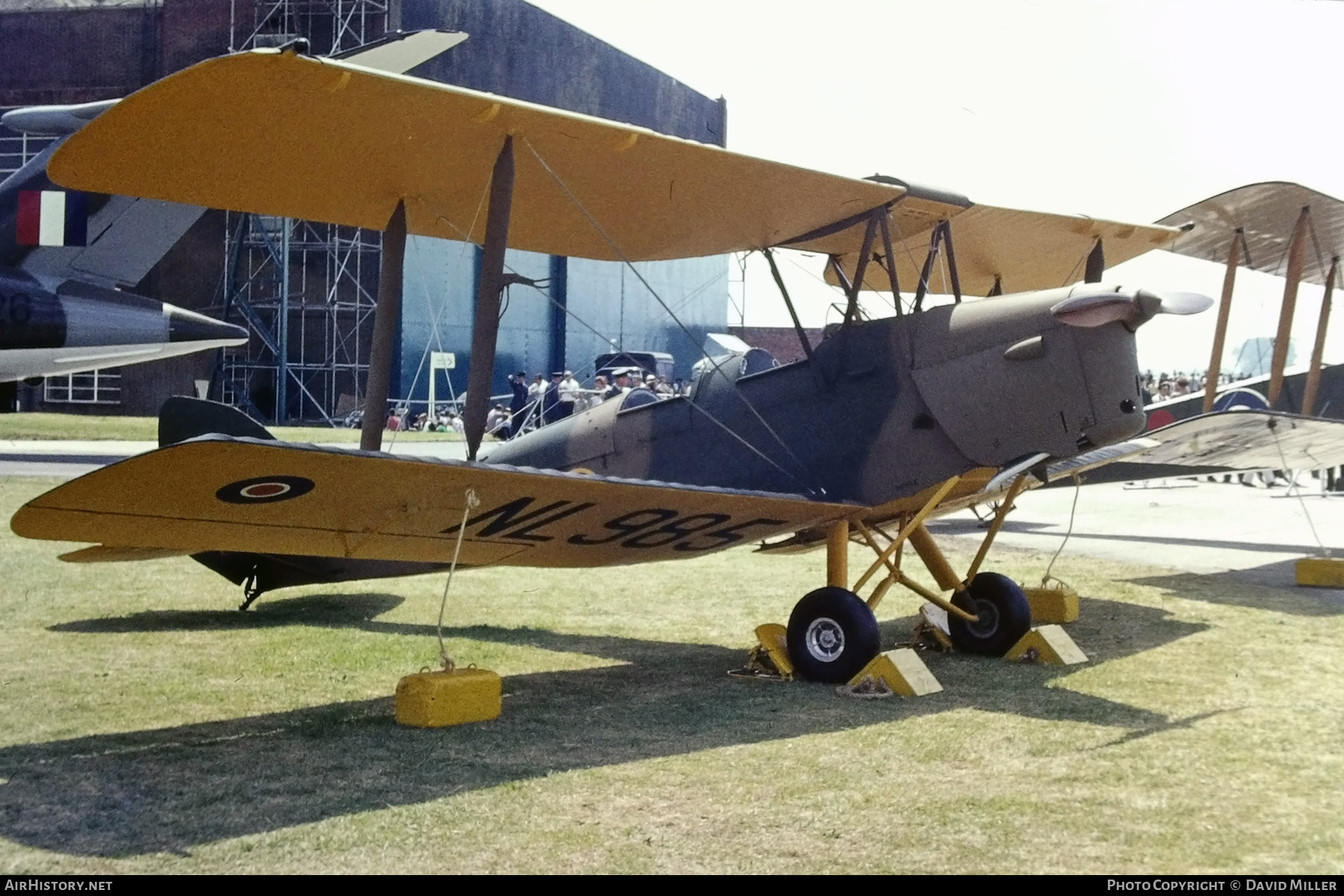 Aircraft Photo of NL985 | De Havilland D.H. 82A Tiger Moth | UK - Air Force | AirHistory.net #772495