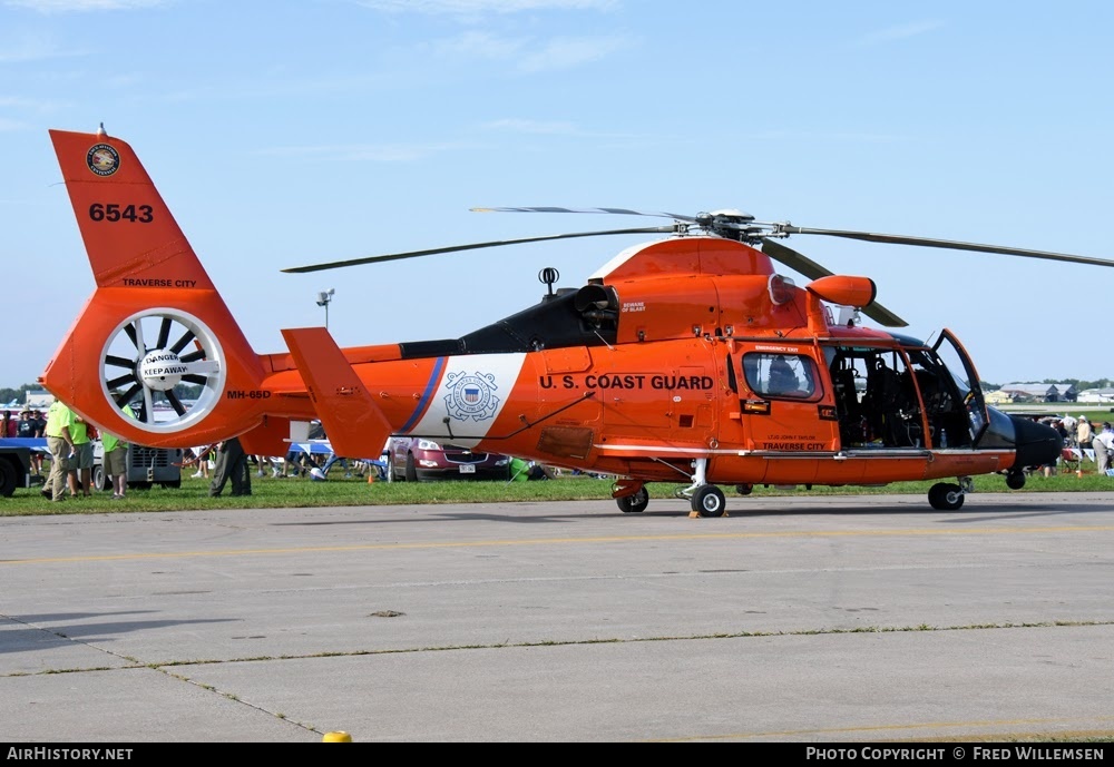 Aircraft Photo of 6543 | Aerospatiale MH-65D Dolphin | USA - Coast Guard | AirHistory.net #772515