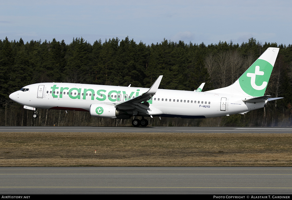 Aircraft Photo of F-HUYD | Boeing 737-8JP | Transavia | AirHistory.net #772544