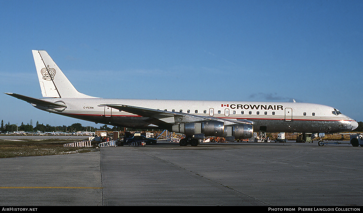 Aircraft Photo of C-FCRN | Douglas DC-8-52 | CrownAir | AirHistory.net #772548