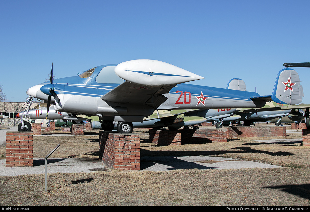 Aircraft Photo of 20 | Let L-200M Morava | Bulgaria - Air Force | AirHistory.net #772557