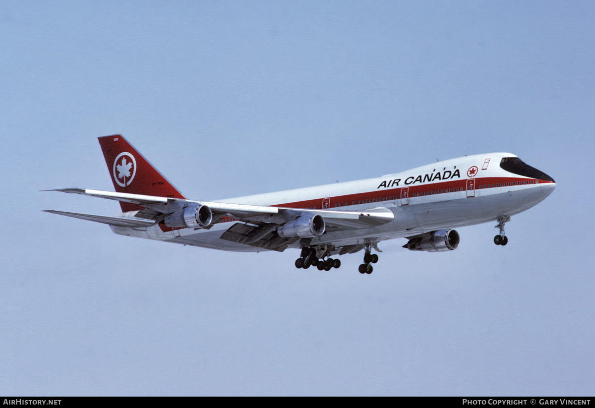Aircraft Photo of CF-TOA | Boeing 747-133 | Air Canada | AirHistory.net #772574