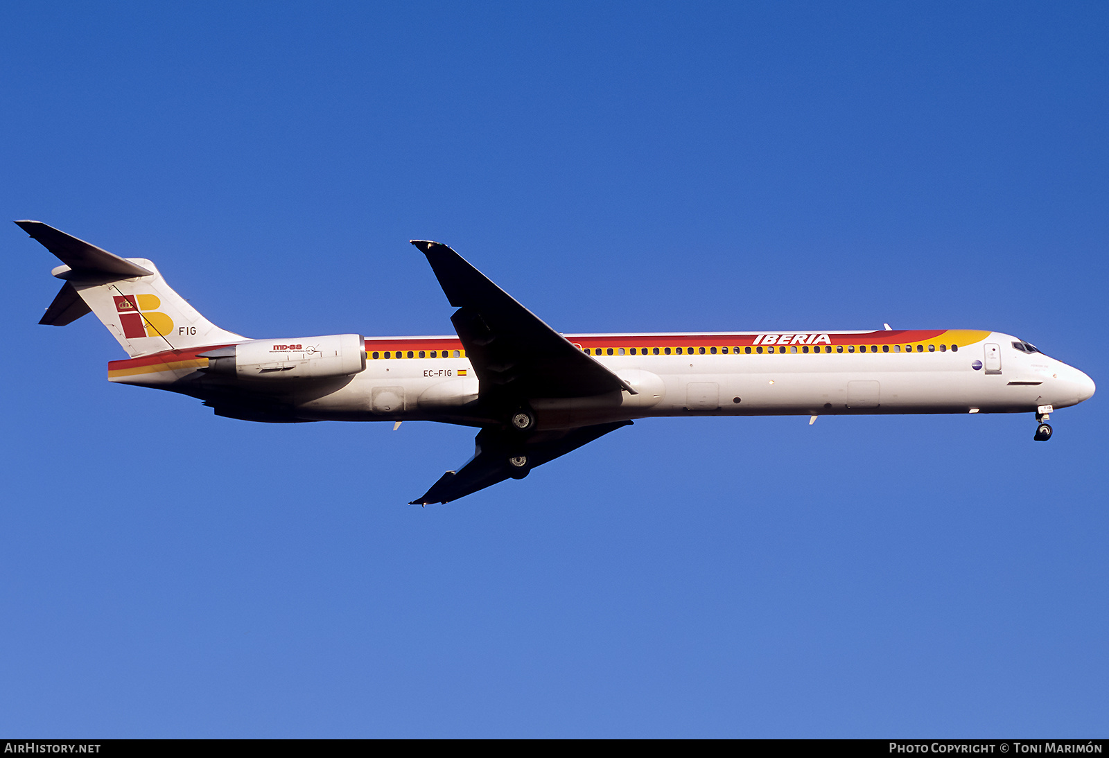 Aircraft Photo of EC-FIG | McDonnell Douglas MD-88 | Iberia | AirHistory.net #772581