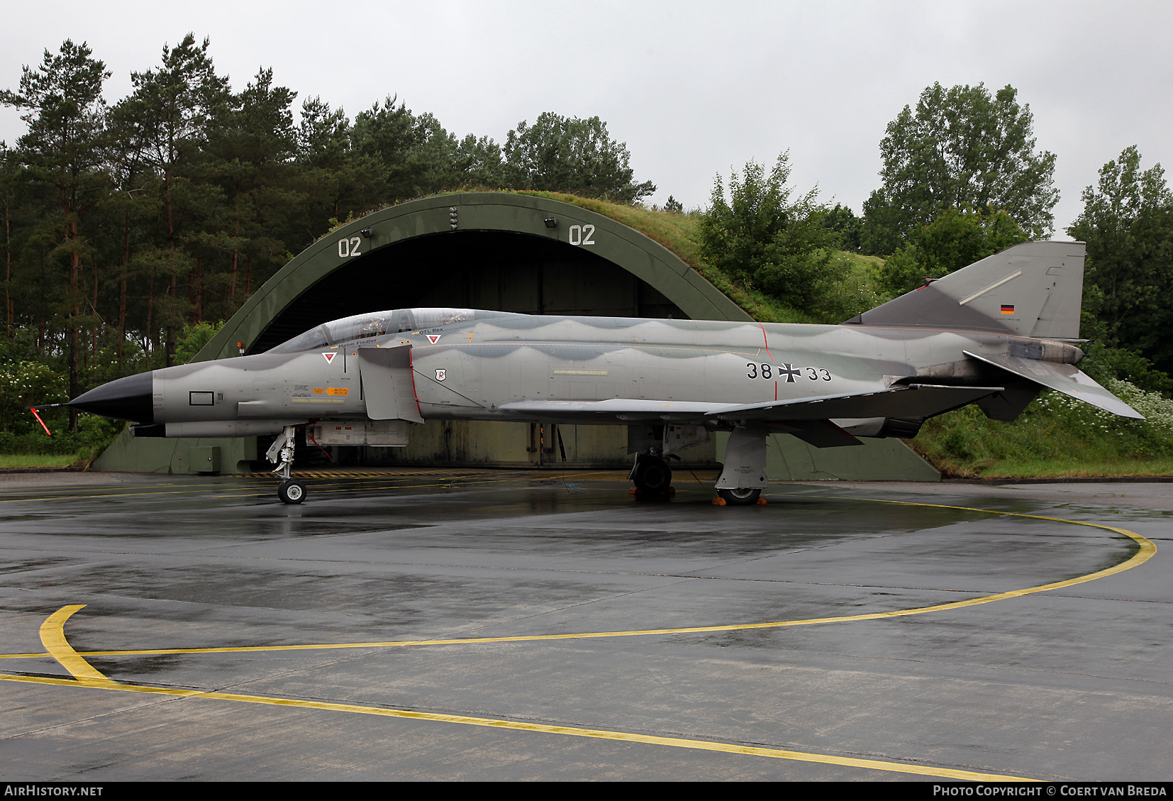 Aircraft Photo of 3833 | McDonnell Douglas F-4F Phantom II | Germany - Air Force | AirHistory.net #772604