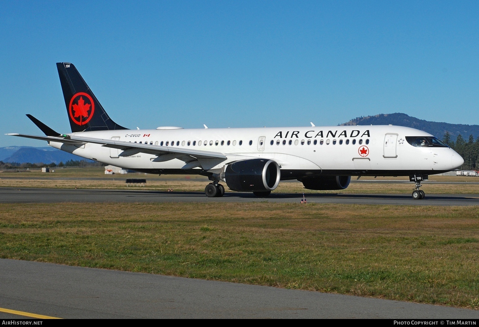 Aircraft Photo of C-GVUO | Airbus A220-371 (BD-500-1A11) | Air Canada | AirHistory.net #772605