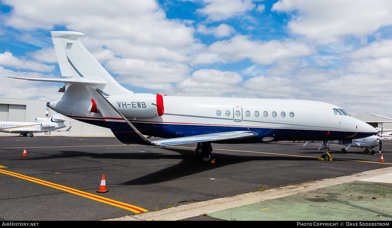 Aircraft Photo of VH-EWB | Dassault Falcon 2000EX | AirHistory.net #772635