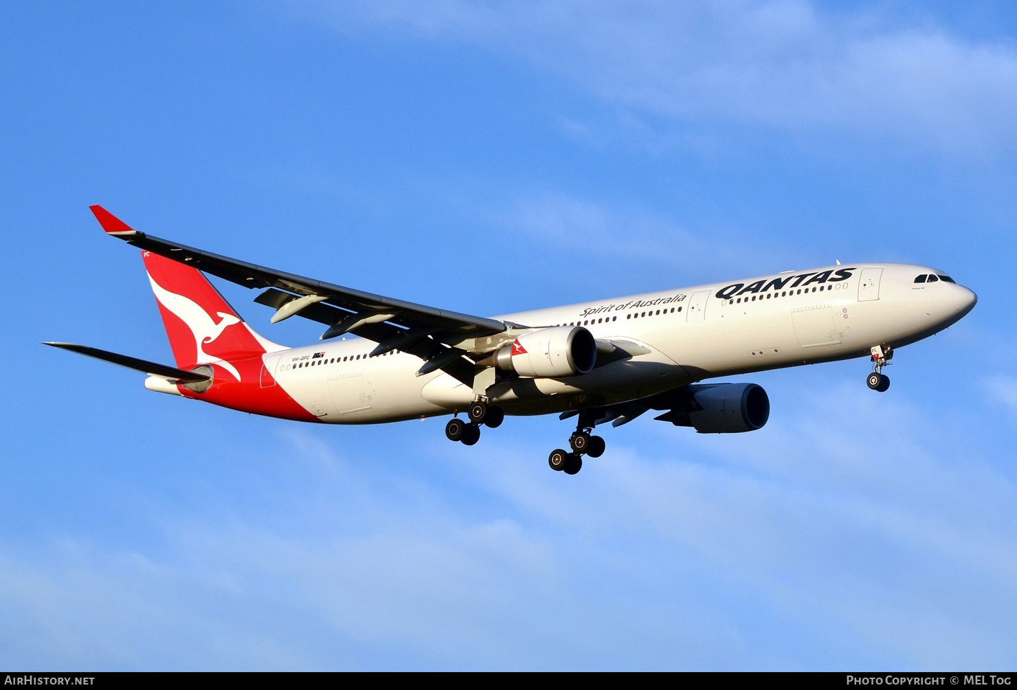 Aircraft Photo of VH-QPC | Airbus A330-303 | Qantas | AirHistory.net #772637