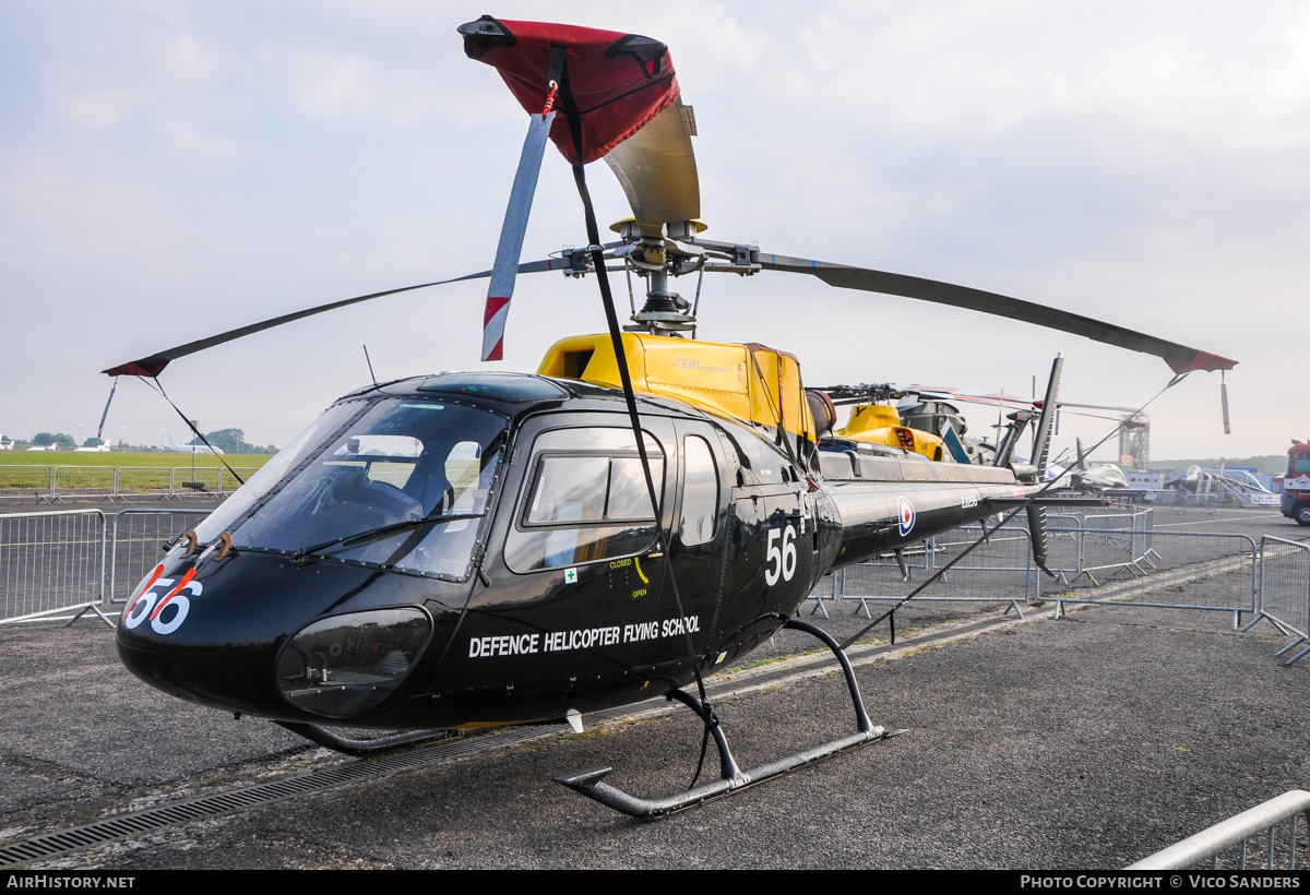 Aircraft Photo of ZJ256 | Eurocopter AS-350BB Squirrel HT1 | UK - Air Force | AirHistory.net #772646