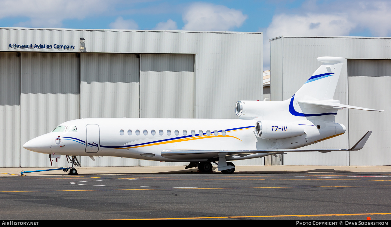 Aircraft Photo of T7-111 | Dassault Falcon 7X | AirHistory.net #772656