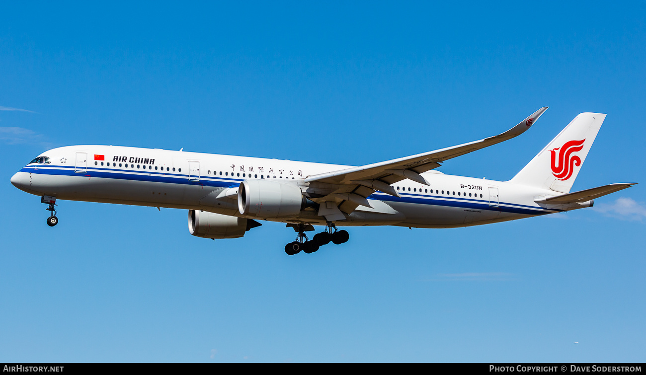 Aircraft Photo of B-32DN | Airbus A350-941 | Air China | AirHistory.net #772658