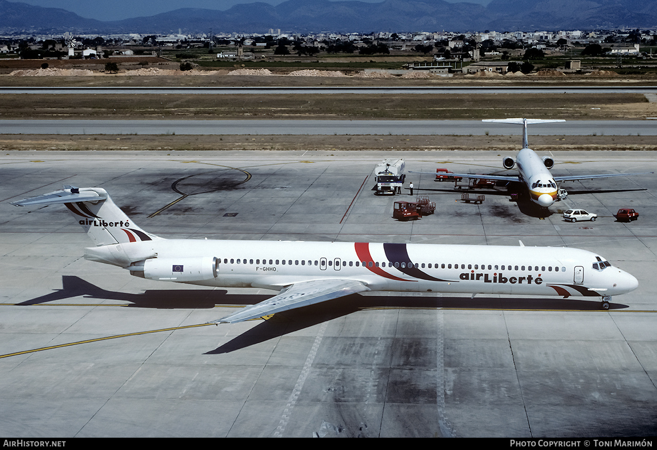 Aircraft Photo of F-GHHO | McDonnell Douglas MD-83 (DC-9-83) | Air Liberté | AirHistory.net #772669