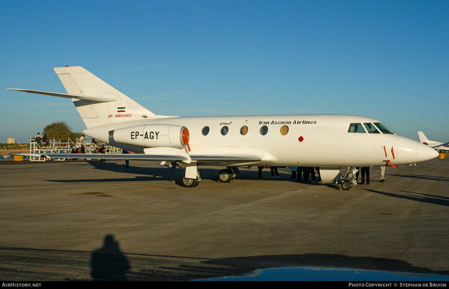 Aircraft Photo of EP-AGY | Dassault Falcon 20E | Iran Aseman Airlines | AirHistory.net #772700