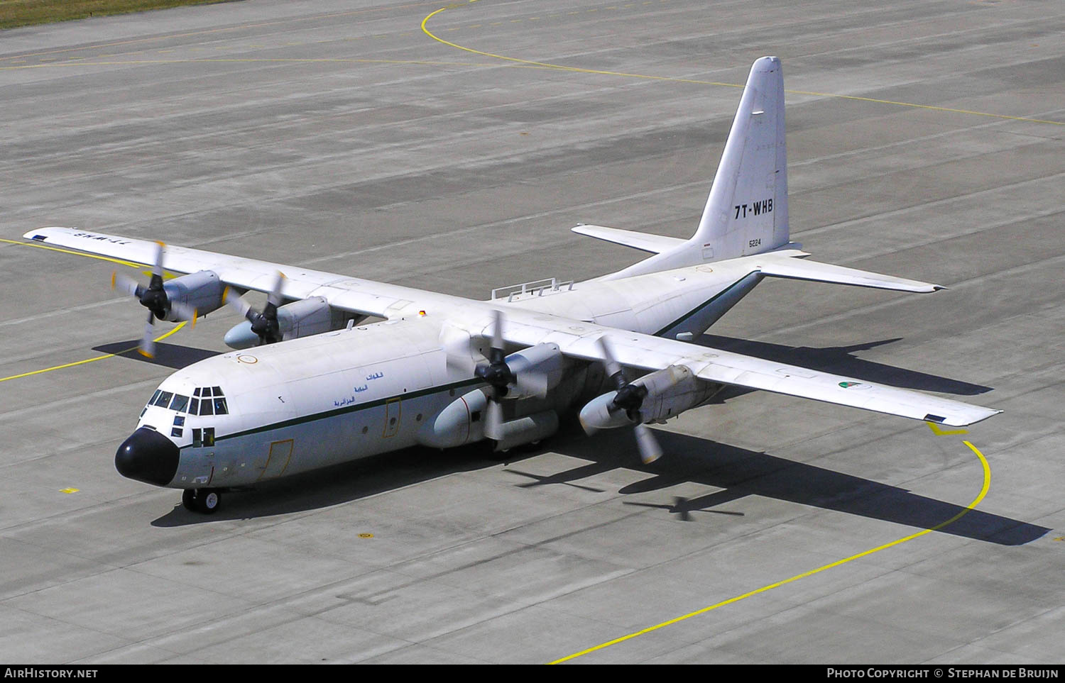 Aircraft Photo of 7T-WHB / 5224 | Lockheed C-130H-30 Hercules (L-382) | Algeria - Air Force | AirHistory.net #772716