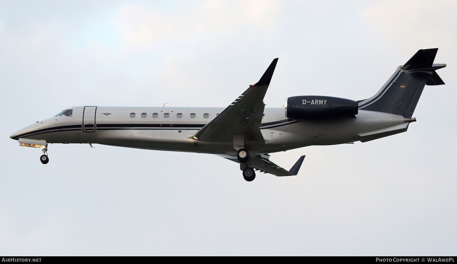 Aircraft Photo of D-ARMY | Embraer Legacy 650E (EMB-135BJ) | AirHistory.net #772750