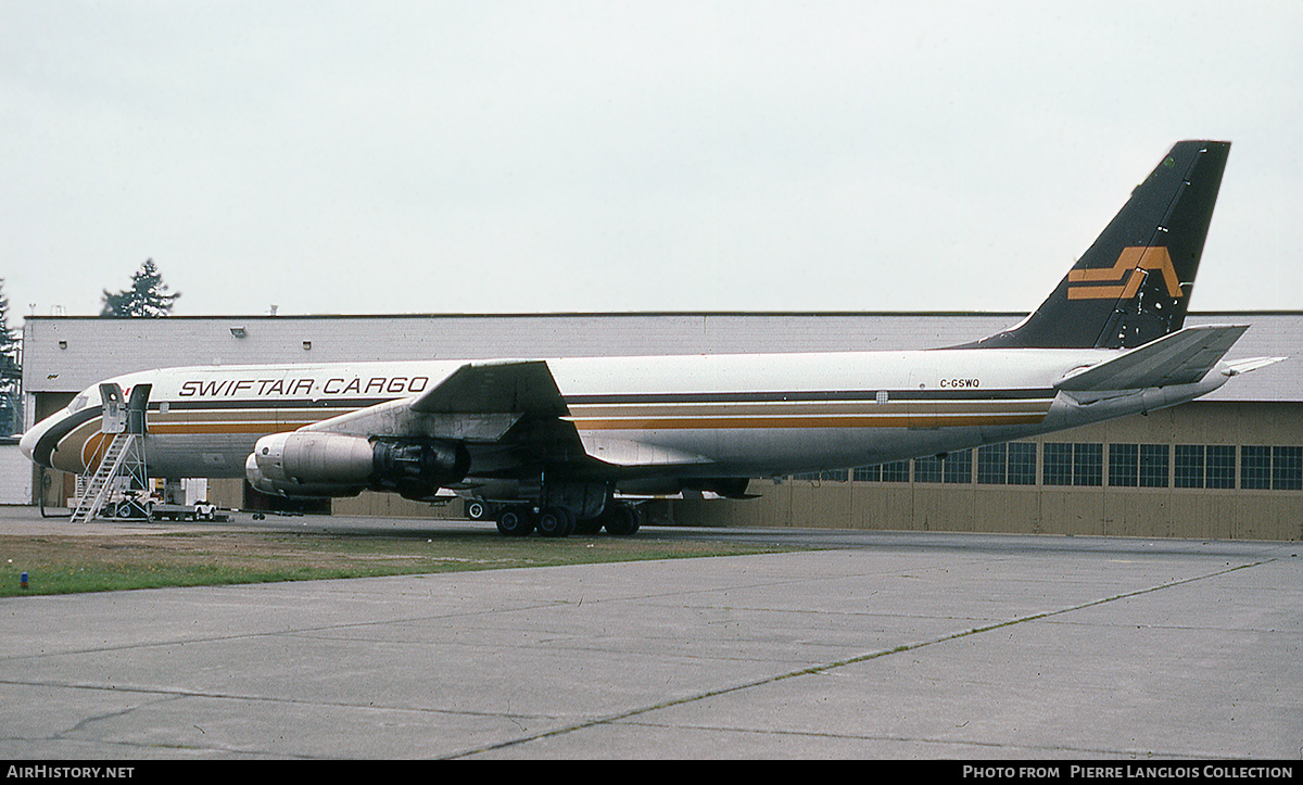 Aircraft Photo of C-GSWQ | Douglas DC-8-33 | Swiftair Cargo | AirHistory.net #772751