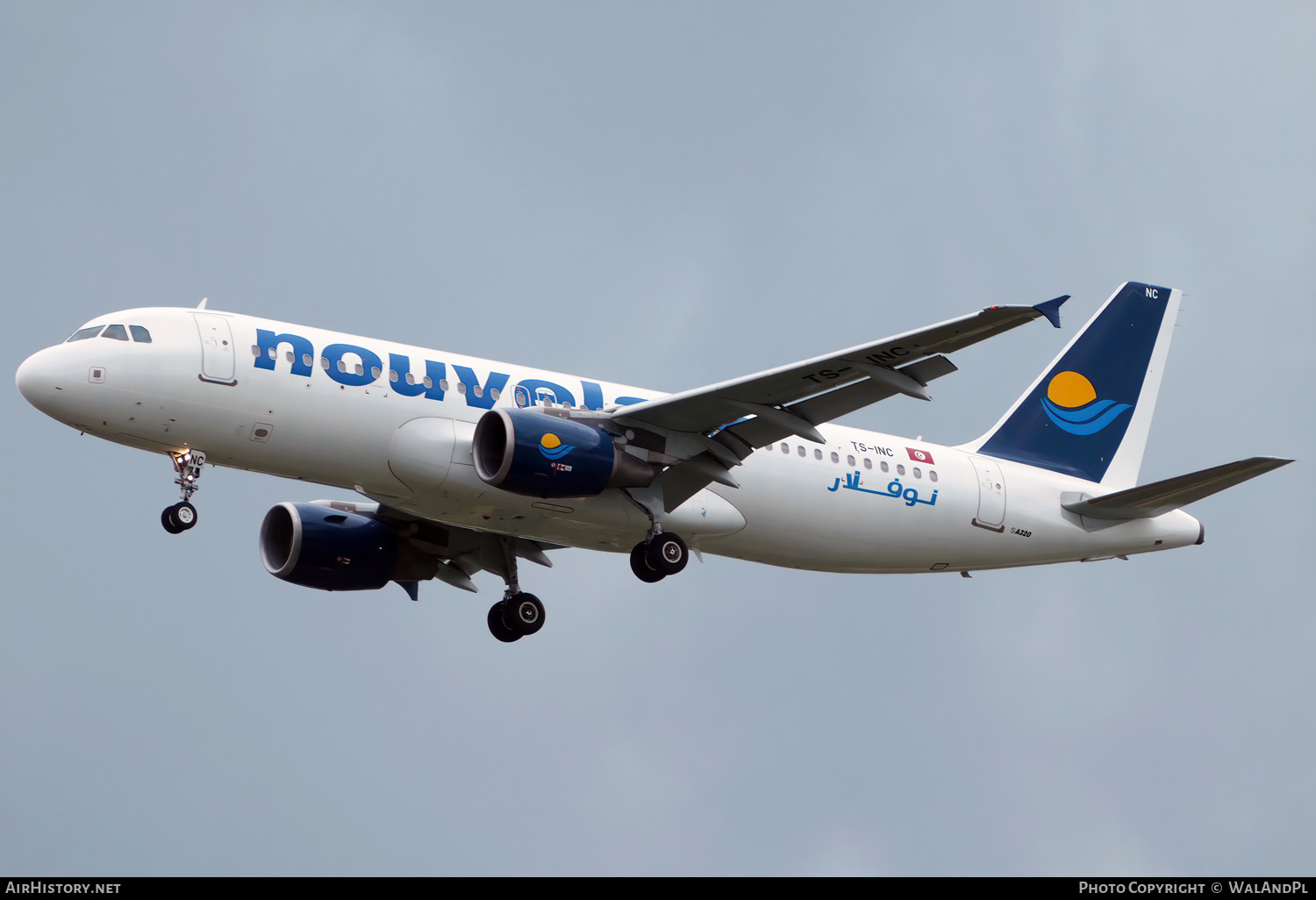 Aircraft Photo of TS-INC | Airbus A320-214 | Nouvelair Tunisie | AirHistory.net #772774