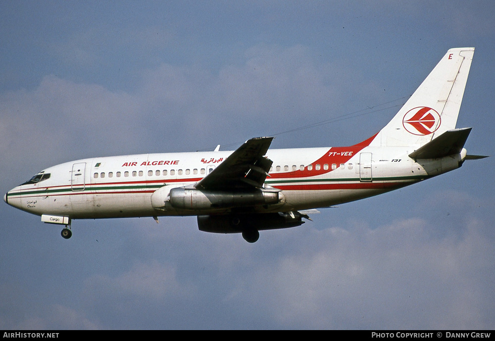 Aircraft Photo of 7T-VEE | Boeing 737-2D6C/Adv | Air Algérie | AirHistory.net #772778