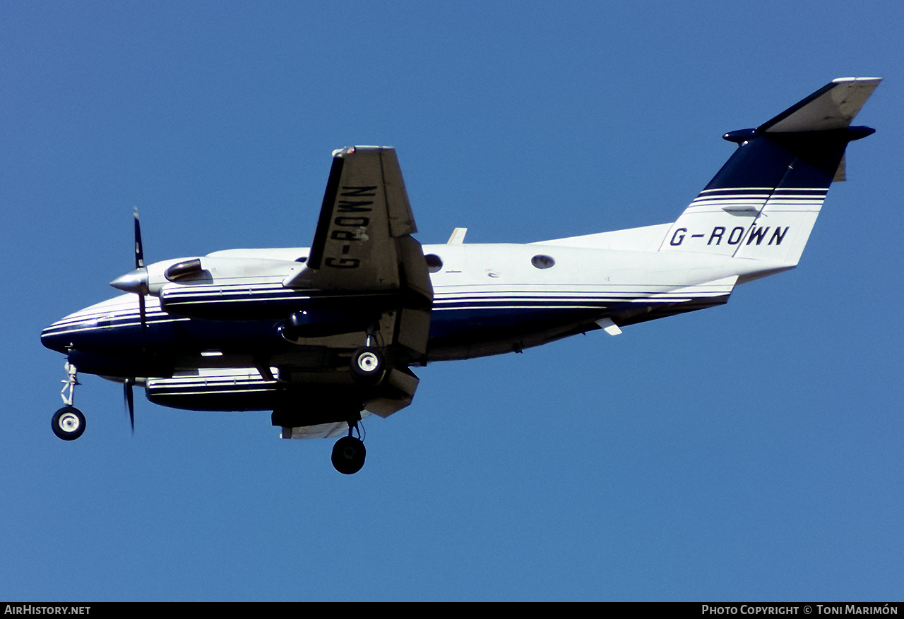 Aircraft Photo of G-ROWN | Beech 200 Super King Air | AirHistory.net #772793