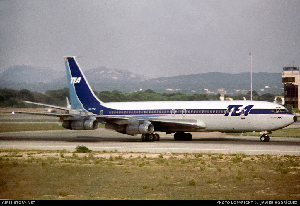 Aircraft Photo of OO-TYC | Boeing 707-328B | TEA - Trans European Airways | AirHistory.net #772808