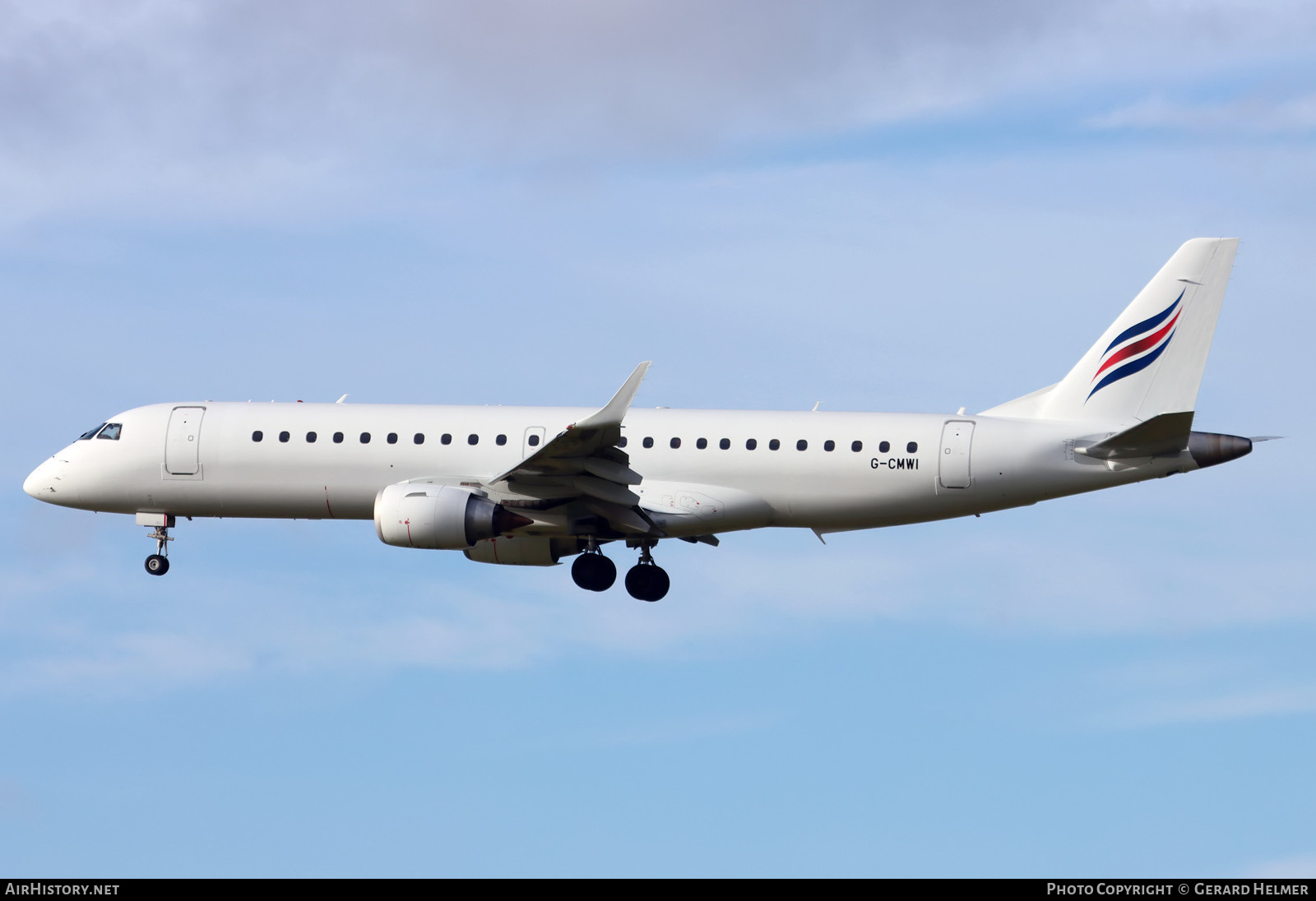 Aircraft Photo of G-CMWI | Embraer 190STD (ERJ-190-100STD) | Eastern Airways | AirHistory.net #772811