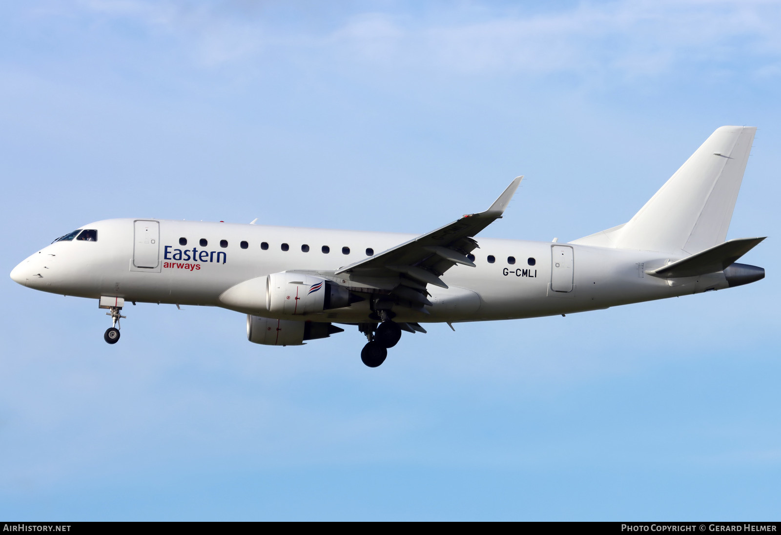 Aircraft Photo of G-CMLI | Embraer 170STD (ERJ-170-100STD) | Eastern Airways | AirHistory.net #772816