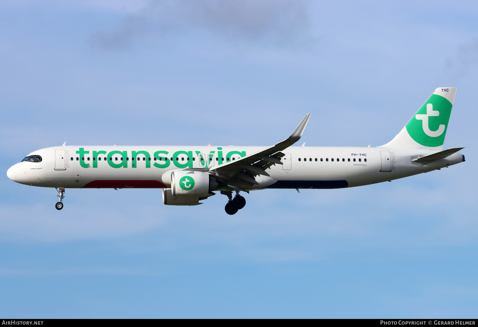 Aircraft Photo of PH-YHC | Airbus A321-252NX | Transavia | AirHistory.net #772823