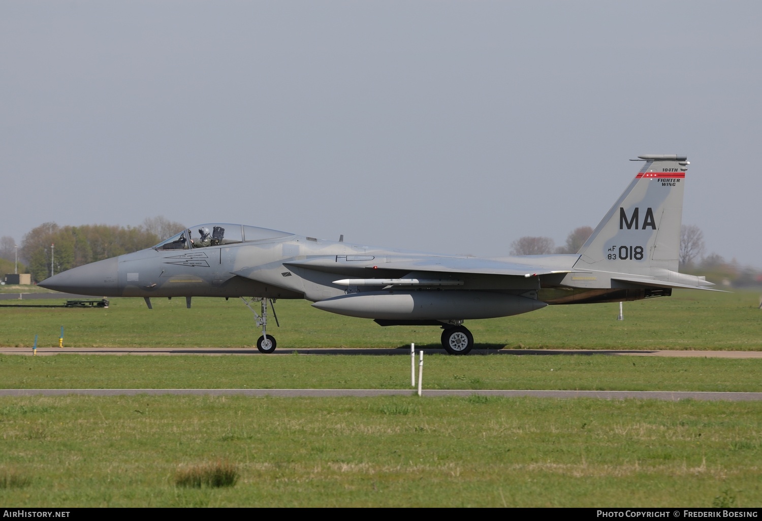Aircraft Photo of 83-0018 / AF83-018 | McDonnell Douglas F-15C Eagle | USA - Air Force | AirHistory.net #772826